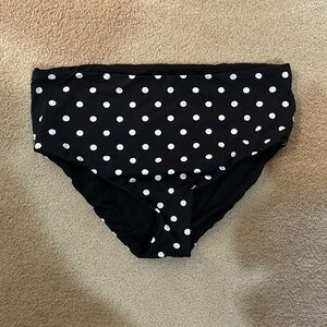 Last Chance Before I Donate! Lands' End High Waisted Tummy Control Bikini Bottom